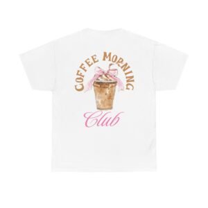 "Coffee Morning Club" Graphic Tee