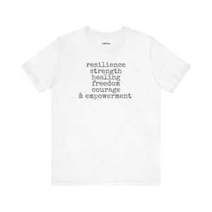 The Wyldrose Strength T-Shirt: Resilience Tee for Women
